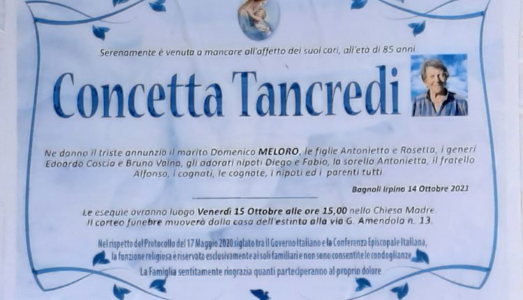 Concetta Tancredi Palazzo Tenta